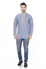 Load image into Gallery viewer, Brocade Silk - Premium Kurta Pyjama - Just $ 75! Shop now at Dapper Ethnic