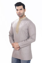 Load image into Gallery viewer, Brocade Silk - Premium Kurta Pyjama - Just $ 75! Shop now at Dapper Ethnic