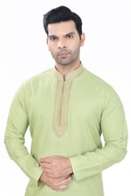 Load image into Gallery viewer, Brocade Silk - Premium Kurta Pyjama - Just $ 75! Shop now at Dapper Ethnic