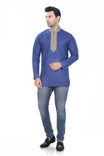 Load image into Gallery viewer, Brocade Silk - Premium Kurta Pyjama - Just $ 75! Shop now at Dapper Ethnic