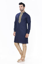 Load image into Gallery viewer, Brocade Silk - Premium Kurta Pyjama - Just $ 75! Shop now at Dapper Ethnic