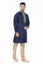 Load image into Gallery viewer, Brocade Silk - Premium Kurta Pyjama - Just $ 75! Shop now at Dapper Ethnic