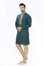 Load image into Gallery viewer, Brocade Silk - Premium Kurta Pyjama - Just $ 75! Shop now at Dapper Ethnic
