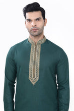 Load image into Gallery viewer, Brocade Silk - Premium Kurta Pyjama - Just $ 75! Shop now at Dapper Ethnic