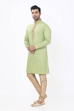 Load image into Gallery viewer, Brocade Silk - Premium Kurta Pyjama - Just $ 75! Shop now at Dapper Ethnic