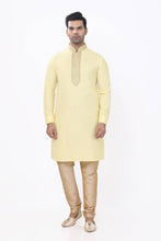 Load image into Gallery viewer, Brocade Silk - Premium Kurta Pyjama - Just $ 75! Shop now at Dapper Ethnic