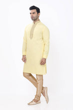 Load image into Gallery viewer, Brocade Silk - Premium Kurta Pyjama - Just $ 75! Shop now at Dapper Ethnic
