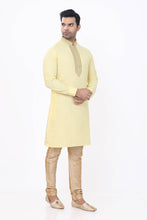 Load image into Gallery viewer, Brocade Silk - Premium Kurta Pyjama - Just $ 75! Shop now at Dapper Ethnic