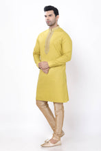 Load image into Gallery viewer, Brocade Silk - Premium Kurta Pyjama - Just $ 75! Shop now at Dapper Ethnic