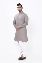Load image into Gallery viewer, Brocade Silk - Premium Kurta Pyjama - Just $ 75! Shop now at Dapper Ethnic