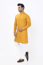 Load image into Gallery viewer, Brocade Silk - Premium Kurta Pyjama - Just $ 75! Shop now at Dapper Ethnic