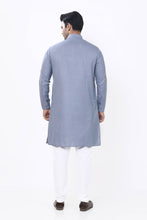 Load image into Gallery viewer, Brocade Silk - Premium Kurta Pyjama - Just $ 75! Shop now at Dapper Ethnic