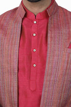 Load image into Gallery viewer, Brocade Silk - Premium Kurta Pyjama - Just $ 75! Shop now at Dapper Ethnic