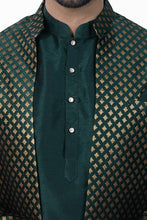 Load image into Gallery viewer, Brocade Silk - Premium Kurta Pyjama - Just $ 75! Shop now at Dapper Ethnic