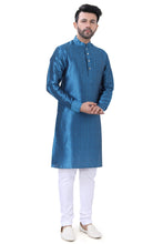 Load image into Gallery viewer, Brocade Silk - Premium Kurta Pyjama - Just $ 75! Shop now at Dapper Ethnic