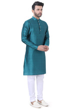 Load image into Gallery viewer, Brocade Silk - Premium Kurta Pyjama - Just $ 75! Shop now at Dapper Ethnic