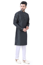 Load image into Gallery viewer, Brocade Silk - Premium Kurta Pyjama - Just $ 75! Shop now at Dapper Ethnic