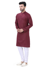 Load image into Gallery viewer, Brocade Silk - Premium Kurta Pyjama - Just $ 75! Shop now at Dapper Ethnic