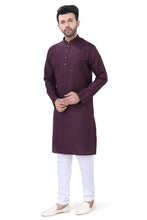 Load image into Gallery viewer, Brocade Silk - Premium Kurta Pyjama - Just $ 75! Shop now at Dapper Ethnic