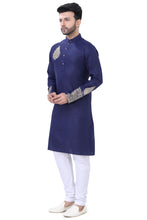 Load image into Gallery viewer, Brocade Silk - Premium Kurta Pyjama - Just $ 75! Shop now at Dapper Ethnic