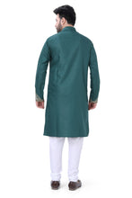 Load image into Gallery viewer, Brocade Silk - Premium Kurta Pyjama - Just $ 75! Shop now at Dapper Ethnic