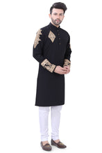 Load image into Gallery viewer, Brocade Silk - Premium Kurta Pyjama - Just $ 75! Shop now at Dapper Ethnic