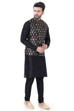 Load image into Gallery viewer, Brocade Silk - Premium Kurta Pyjama - Just $ 75! Shop now at Dapper Ethnic