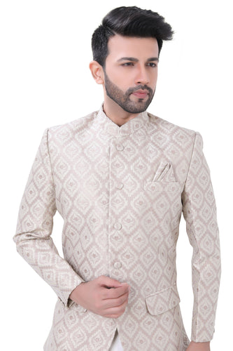 Brocade Silk - Premium Kurta Pyjama - Just $ 75! Shop now at Dapper Ethnic