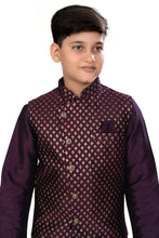 Load image into Gallery viewer, Brocade Silk - Premium Kurta Pyjama - Just $ 75! Shop now at Dapper Ethnic