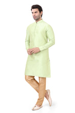 Load image into Gallery viewer, Brocade Silk - Premium Kurta Pyjama - Just $ 75! Shop now at Dapper Ethnic