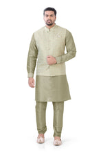 Load image into Gallery viewer, Brocade Silk - Premium Kurta Pyjama - Just $ 75! Shop now at Dapper Ethnic
