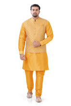 Load image into Gallery viewer, Brocade Silk - Premium Kurta Pyjama - Just $ 75! Shop now at Dapper Ethnic