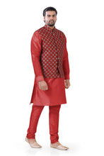 Load image into Gallery viewer, Brocade Silk - Premium Kurta Pyjama - Just $ 75! Shop now at Dapper Ethnic