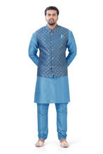 Load image into Gallery viewer, Brocade Silk - Premium Kurta Pyjama - Just $ 75! Shop now at Dapper Ethnic