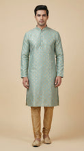 Load image into Gallery viewer, Brocade Silk - Premium Kurta Pyjama - Just $ 75! Shop now at Dapper Ethnic