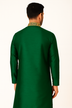 Load image into Gallery viewer, Brocade Silk - Premium Kurta Pyjama - Just $ 75! Shop now at Dapper Ethnic