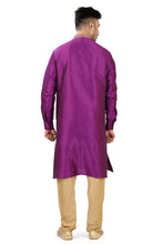 Load image into Gallery viewer, Brocade Silk - Premium Kurta Pyjama - Just $ 75! Shop now at Dapper Ethnic