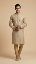 Load image into Gallery viewer, Brocade Silk - Premium Kurta Pyjama - Just $ 75! Shop now at Dapper Ethnic