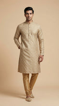 Load image into Gallery viewer, Brocade Silk - Premium Kurta Pyjama - Just $ 75! Shop now at Dapper Ethnic