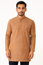 Load image into Gallery viewer, Brocade Silk - Premium Kurta Pyjama - Just $ 75! Shop now at Dapper Ethnic