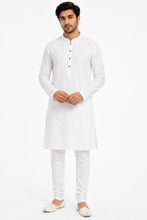 Load image into Gallery viewer, Brocade Silk - Premium Kurta Pyjama - Just $ 75! Shop now at Dapper Ethnic