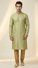 Load image into Gallery viewer, Brocade Silk - Premium Kurta Pyjama - Just $ 75! Shop now at Dapper Ethnic