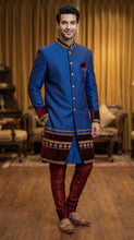 Load image into Gallery viewer, Brocade Silk - Premium Kurta Pyjama - Just $ 75! Shop now at Dapper Ethnic