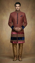Load image into Gallery viewer, Brocade Silk - Premium Kurta Pyjama - Just $ 75! Shop now at Dapper Ethnic