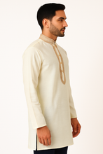 Load image into Gallery viewer, Brocade Silk - Premium Kurta Pyjama - Just $ 75! Shop now at Dapper Ethnic