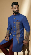 Load image into Gallery viewer, Brocade Silk - Premium Kurta Pyjama - Just $ 75! Shop now at Dapper Ethnic