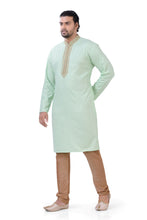 Load image into Gallery viewer, Brocade Silk - Premium Kurta Pyjama - Just $ 75! Shop now at Dapper Ethnic