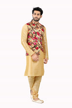 Load image into Gallery viewer, Brocade Silk - Premium Kurta Pyjama - Just $ 75! Shop now at Dapper Ethnic