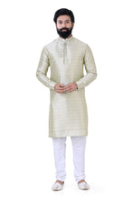 Load image into Gallery viewer, Brocade Silk - Premium Kurta Pyjama - Just $ 75! Shop now at Dapper Ethnic