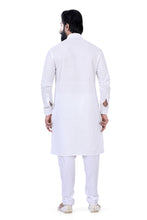 Load image into Gallery viewer, Brocade Silk - Premium Kurta Pyjama - Just $ 75! Shop now at Dapper Ethnic